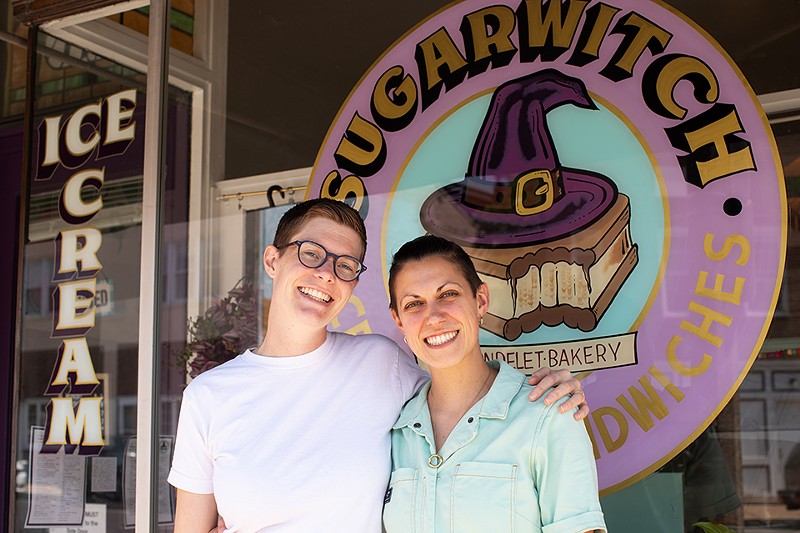 Martha Bass and Sophie Mendelsonare the owners of Sugarwitch.