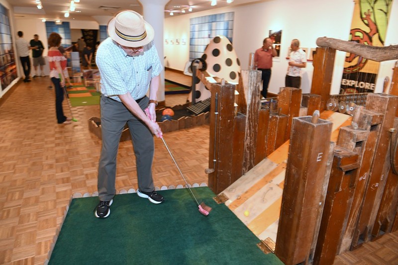 Golf the Galleries returns to the Sheldon this week. - COURTESY PHOTO
