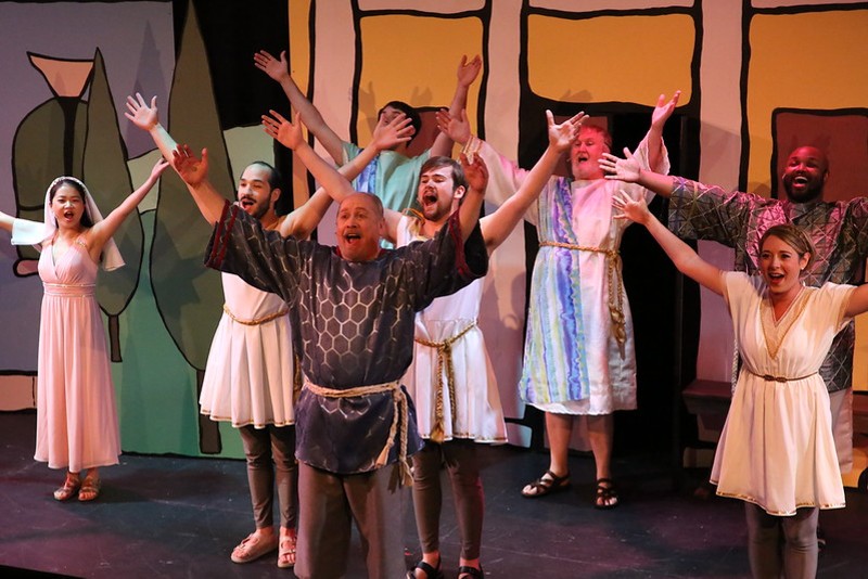 It's not too late to catch A Funny Thing Happened on the Way to the Forum at New Line Theatre. - JILL RITTER LINDBERG