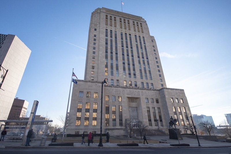 The Jackson County Courthouse in Kansas City as photographed December 30, 2022.