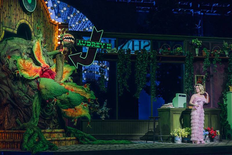 Little Shop of Horrors delighted at the Muny.