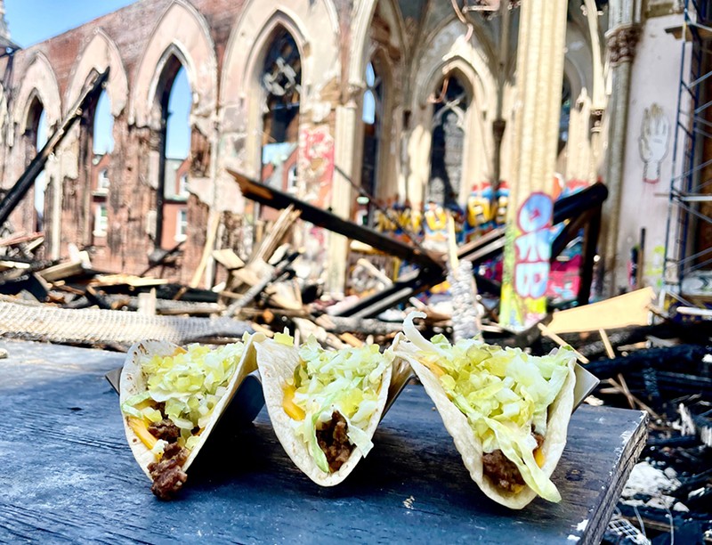 A portion of sales of the McTwist Taco will go to the fallen skate park.