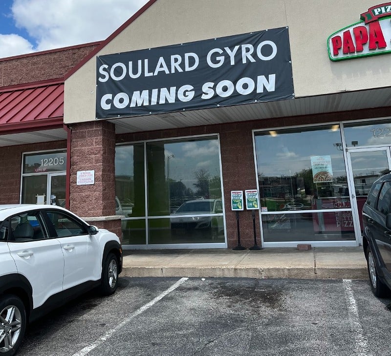 Soulard Gyro storefront.