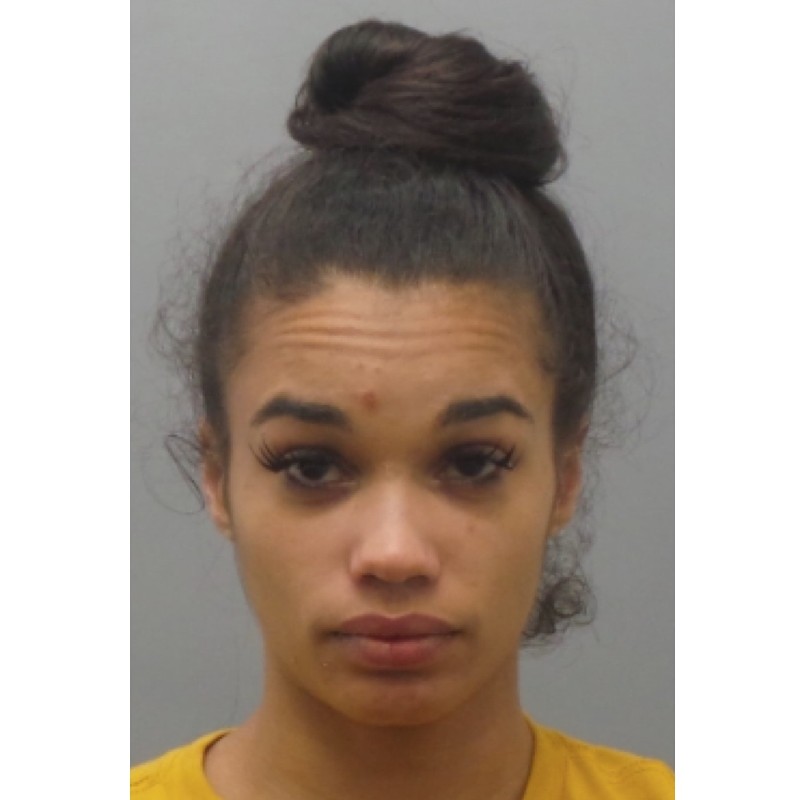 Mikayla Young was busted for hitting her boyfriend with her car. - COURTESY OF ST. LOUIS COUNTY JAIL