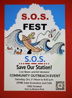 S.O.S. Fest flyer.