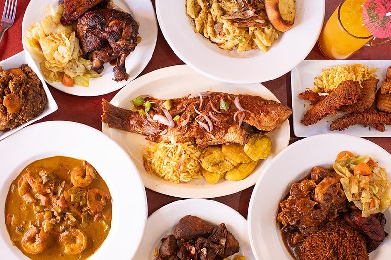 My Marie Restaurant features the Haitian cuisine of its owner’s homeland.