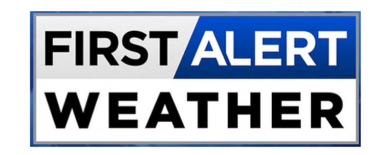 KMOV's "First Alert Weather" graphic. - Screengrab from Gray Media Group's lawsuit.