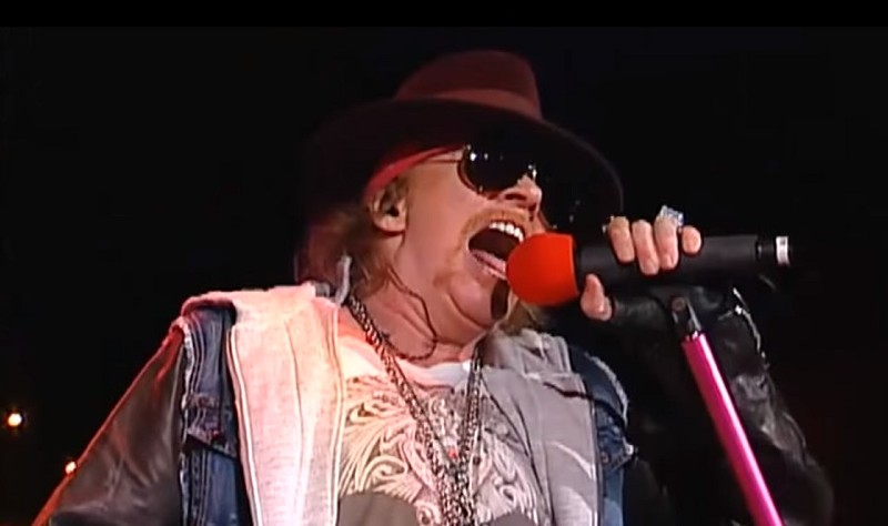 Axl Rose is not, in fact, ready to return to St. Louis. Now or at any time this year. - SCREENSHOT