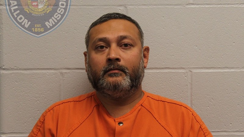 Booking photo of Ankurkumar Patel, allegedly a member of an interstate scheme that swindled an elderly Missouri man out of more than $120,000.