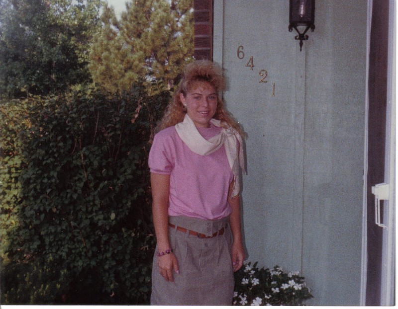The author, age 14, in her best Id-approved mauve. - COURTESY SHANNON HOWARD