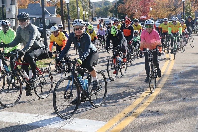 BWork's Cranksgiving event is an excellent opportunity for some fun on two wheels — and all for a good cause. - COURTESY PHOTO