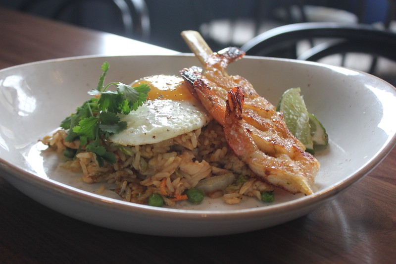 House-fried rice comes with chicken or shrimp. - PHOTO BY SARAH FENSKE