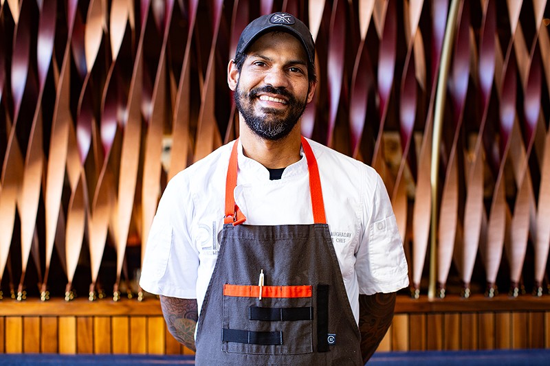 Matthew Daughaday is the executive chef of Idol Wolf.