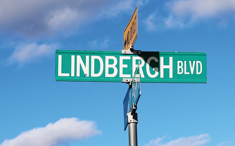 Lindbergh Boulevard was given its name in 1930. - BILL MOTCHAN