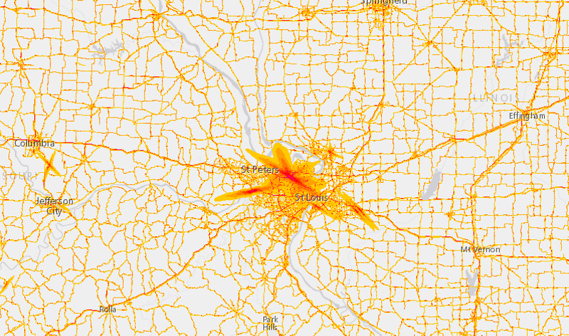 New Interactive Map Shows Just How Noisy St. Louis Is (3)