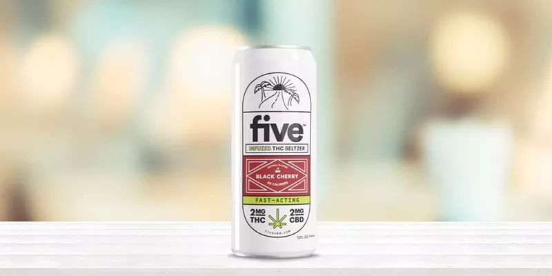 Five Infuzed THC Seltzer, the best-tasting THC beverage for a refreshing sip.