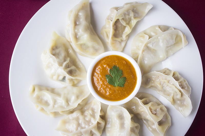 Himalayan momo are available steamed or fried. - MABEL SUEN