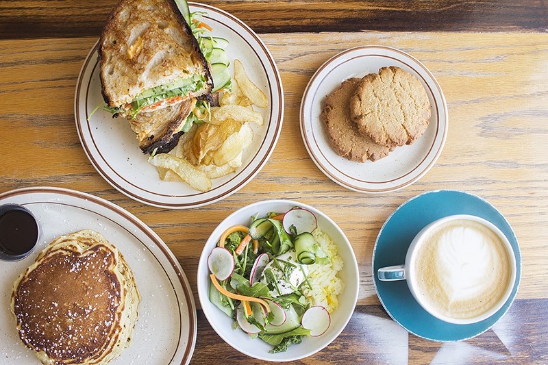 Highlights include peanut-butter cookies and pancakes in addition to rice bowls and sandwiches. - PHOTO BY MABEL SUEN