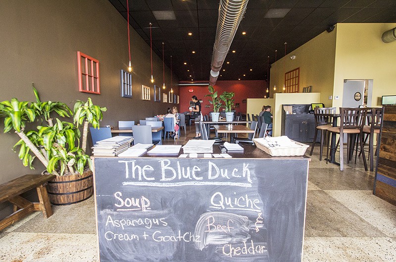 The Blue Duck is located in a subdivided space that was previously home to Monarch. - PHOTO BY MABEL SUEN