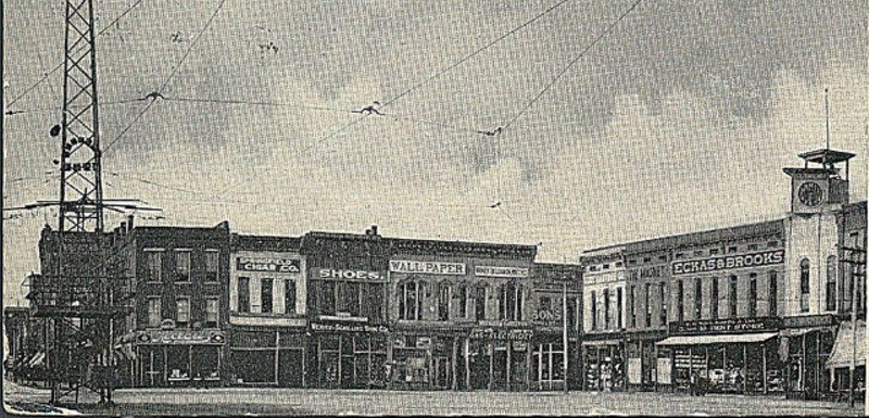 Horace Duncan, Fred Coker and Will Allen were lynched in this public square in Springfield, Missouri. - PHOTO COURTESY OF THE EQUAL JUSTICE INITIATIVE.