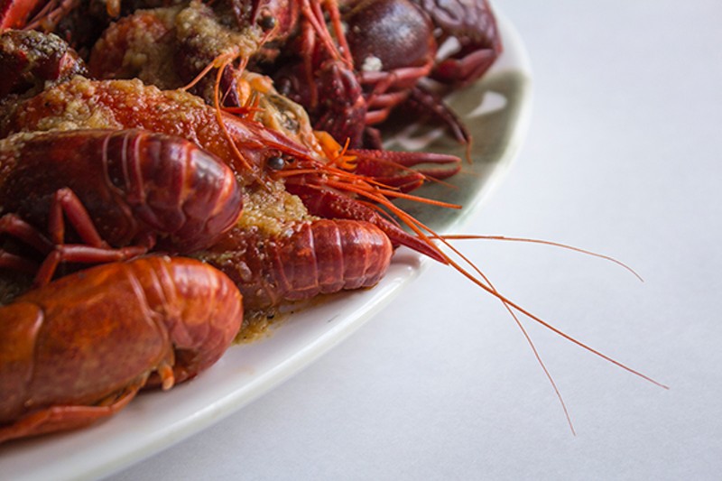 Crawfish are a specialty at the Mad Crab. - PHOTO BY SARA BANNOURA
