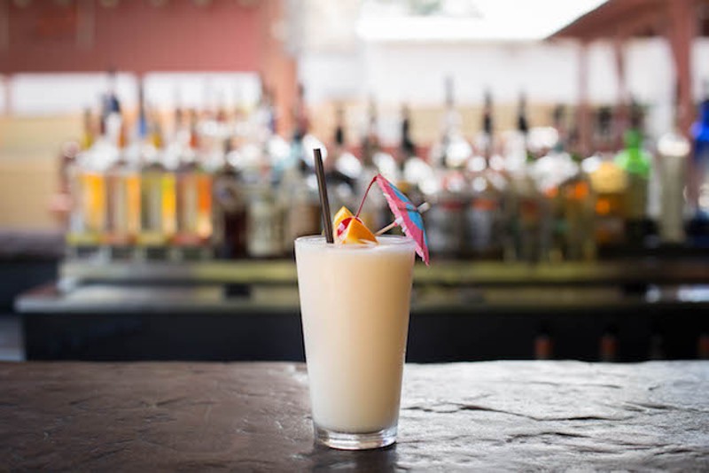 The "Afternoon Delight": Atomic Cowboy's answer to a Dreamsicle. - PHOTO BY MONICA MILEUR