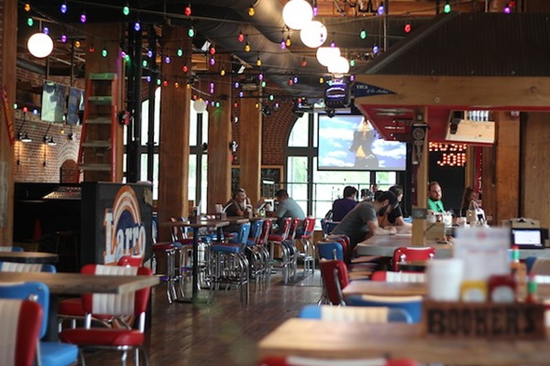 Tin Roof offers three bars and a laidback party atmosphere. - PHOTO BY SARAH FENSKE