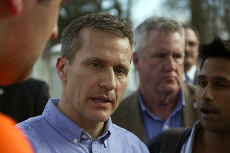 Governor Eric Greitens allowed a bill to become law that would take away the city's minimum wage increase. - PHOTO BY DANNY WICENTOWSKI