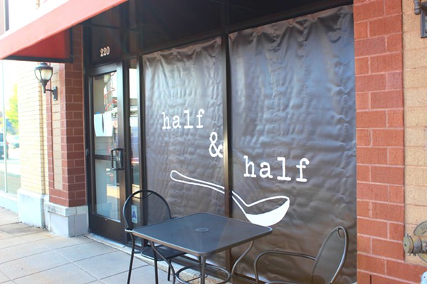Half & Half is located at 220 West Lockwood Avenue in Webster Groves. - Photo by Lauren Milford