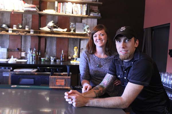 Pig & Pickle's general manager Carina Flesch and chef/owner Ryan Lewis - Melissa Buelt