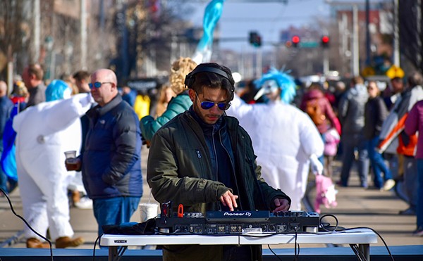 The Loop recently hosted the Loop Ice Carnival, seen here, and will host the inaugural 420 Fest in April.