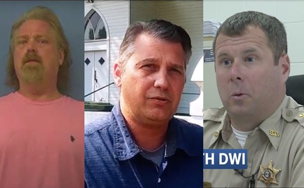 Sheriff William E. Jones, Sheriff Jeff Burkett, and Sheriff Clay Chism have all found themselves on the wrong side of the law in the last year.