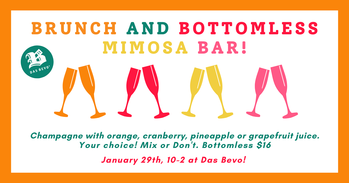 Brunch and Bottomless Mimosa Bar