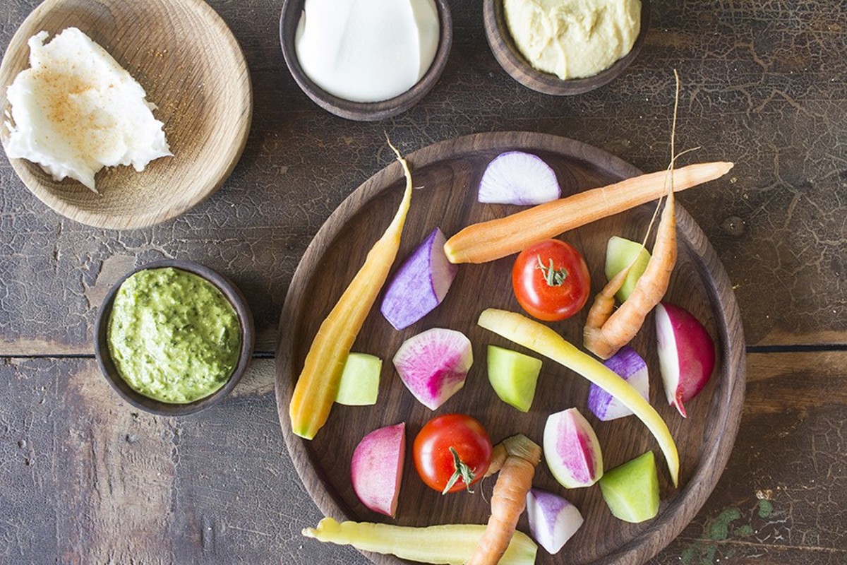 At Vicia, "Naked Vegetables" are more than just an expensive veggie tray.