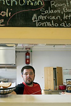 Mike Risk, a co-owner of 9th Street Deli, draws inspiration from some of Philly's best-known cheesesteak institutions.