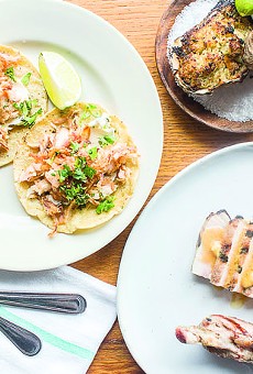 An array of dishes at this year’s best new restaurant, Público.