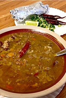 The goat soup at La Tejana