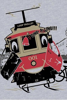 STL-Style's New T-Shirt Depicts the Loop Trolley with Stunning Accuracy