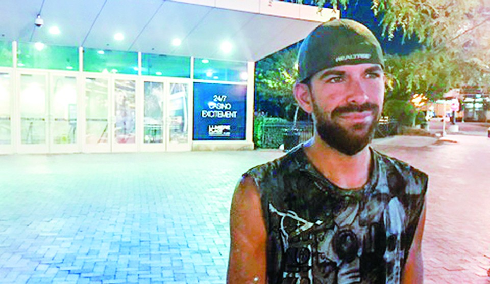 Jimmy Wille has been eking out a life on Grand Avenue, trying to make enough money to get methadone — and get to the methadone clinic by public transit before it closes.