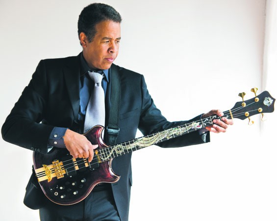 The Stanley Clarke Trio features up-and-comers Ronald Bruner Jr. and Ruslan Sirota.