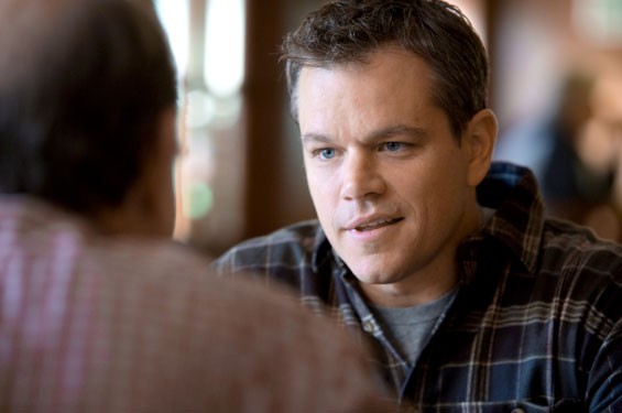 Matt Damon stars in Promised Land.