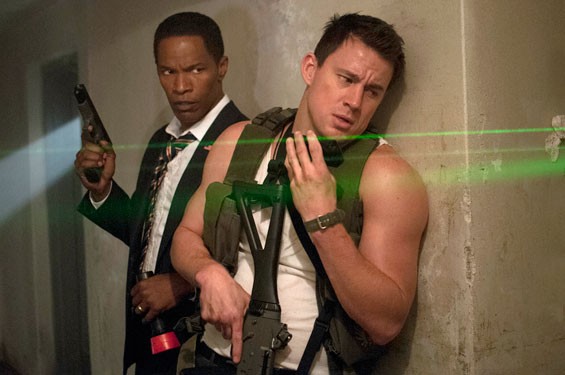 Jamie Foxx and Channing Tatum in White House Down, the summer's biggest comedy.
