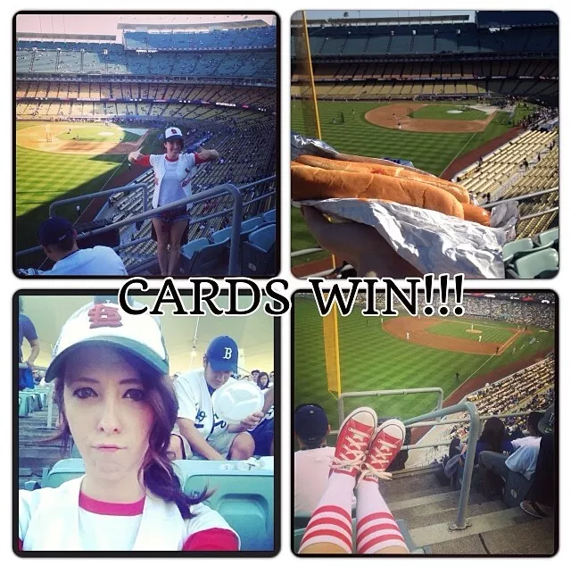 Fans flock to Dodger Stadium for wild card game against Cardinals