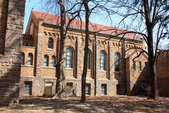 The chapel at the former Incarnate Word Convent.