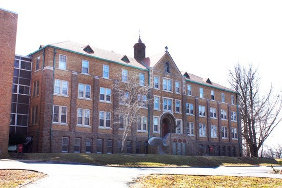 The former Incarnate Word Convent at 2900 Bellerive Drive.
