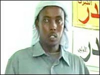 Yusuf and his accomplices were believed to be in contact with Aden Hashi Ayrow (above), the leader of al-Shabaab until his death in May 2008 from a missle attack.
