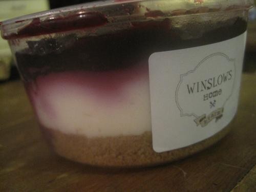 Winslow's Home bluberry no-bake cheesecake - ROBIN WHEELER
