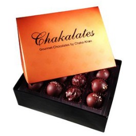 "Chakalates" chocolate by Chaka Khan. - IMAGE VIA