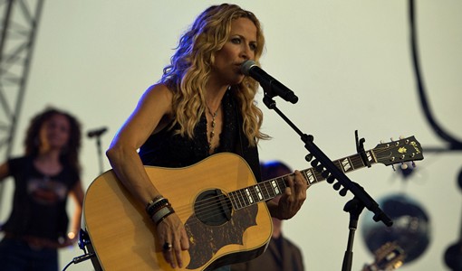 Review + Photos + Setlist: Sheryl Crow with Elvis Costello under the ...