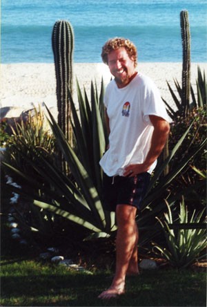 Sammy Hagar outside of his home in Cabo San Lucas, Mexico - COURTESY OF DICK RICHMOND